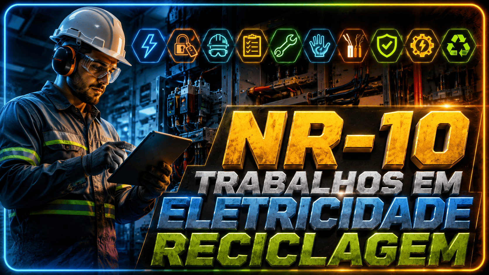 NR-10 | Segurança em Instalações e Serviços em Eletricidade RECICLAGEM - 16H - 2026